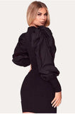 Whitewhale Women Bodycon Black Dress