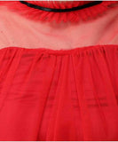 Whitewhale Casual Regular Sleeves Solid Women Red Top