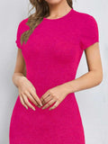 Whitewhale Women Bodycon Pink Dress