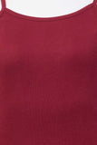 Whitewhale Women Maroon Dungaree