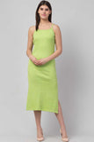 Whitewhale Women Bodycon Light Green Dress