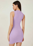 Whitewhale Women Bodycon Purple Dress