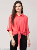 Whitewhale Women  Crepe Regular & Casual Shirt For Women