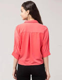 Whitewhale Women  Crepe Regular & Casual Shirt For Women