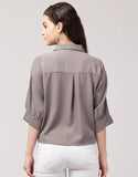 Whitewhale Women  Crepe Regular & Casual Shirt For Women