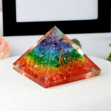 White Whale Orgone Pyramid Energy Generator Reiki Healing  Chakra