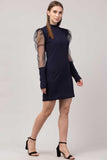 Whitewhale Women Bodycon Dark Blue Dress